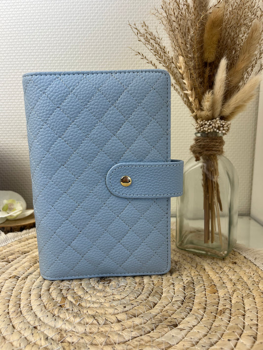 Luxe pebble binder baby blauw