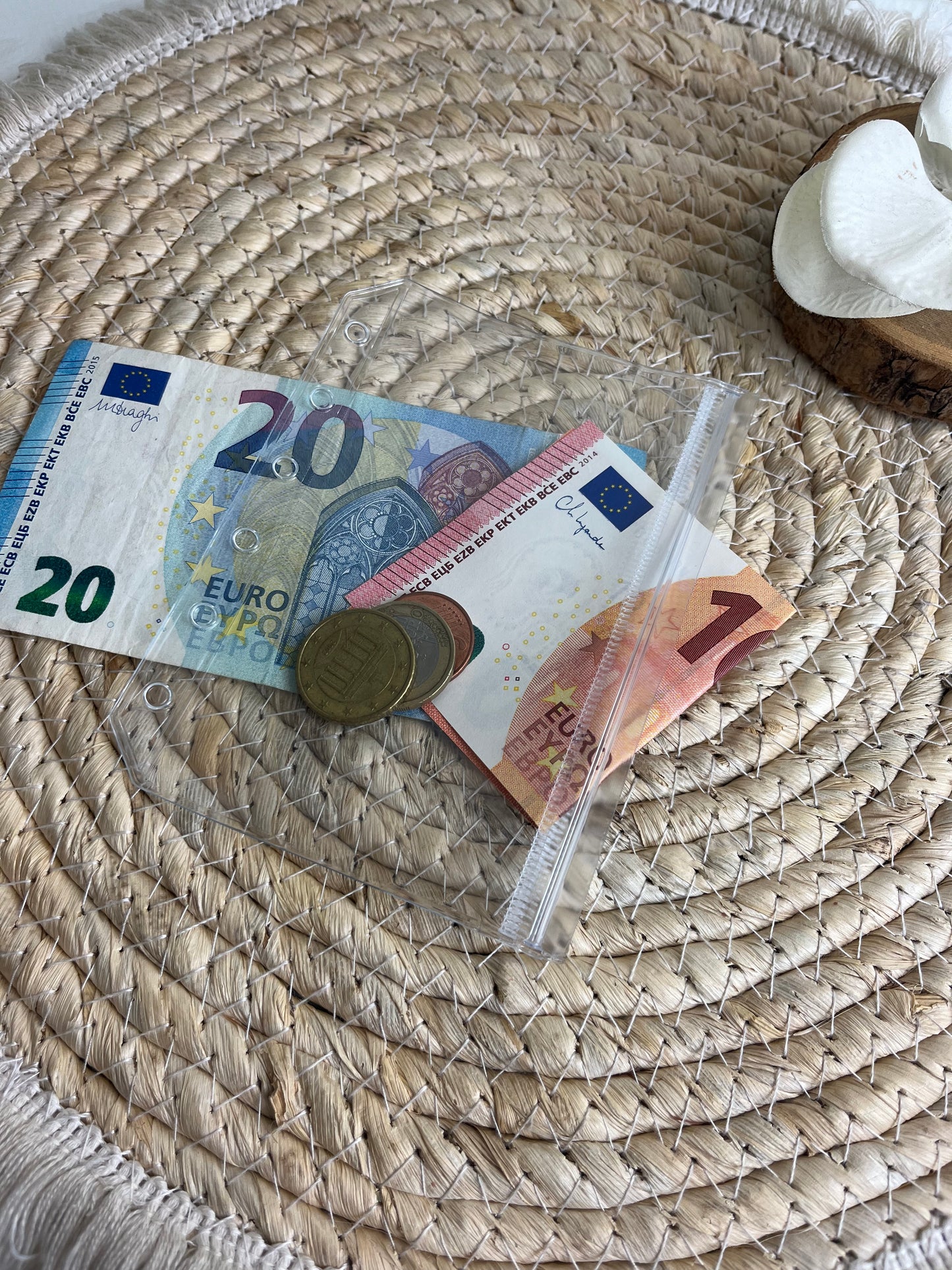 A7 zippers met druk sluiting