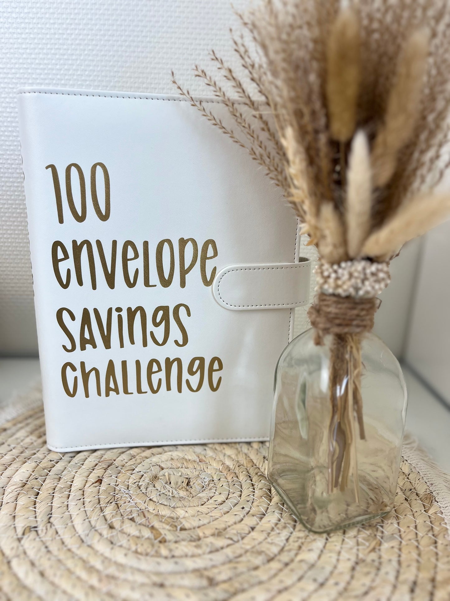 100 enveloppe challenge wit goud