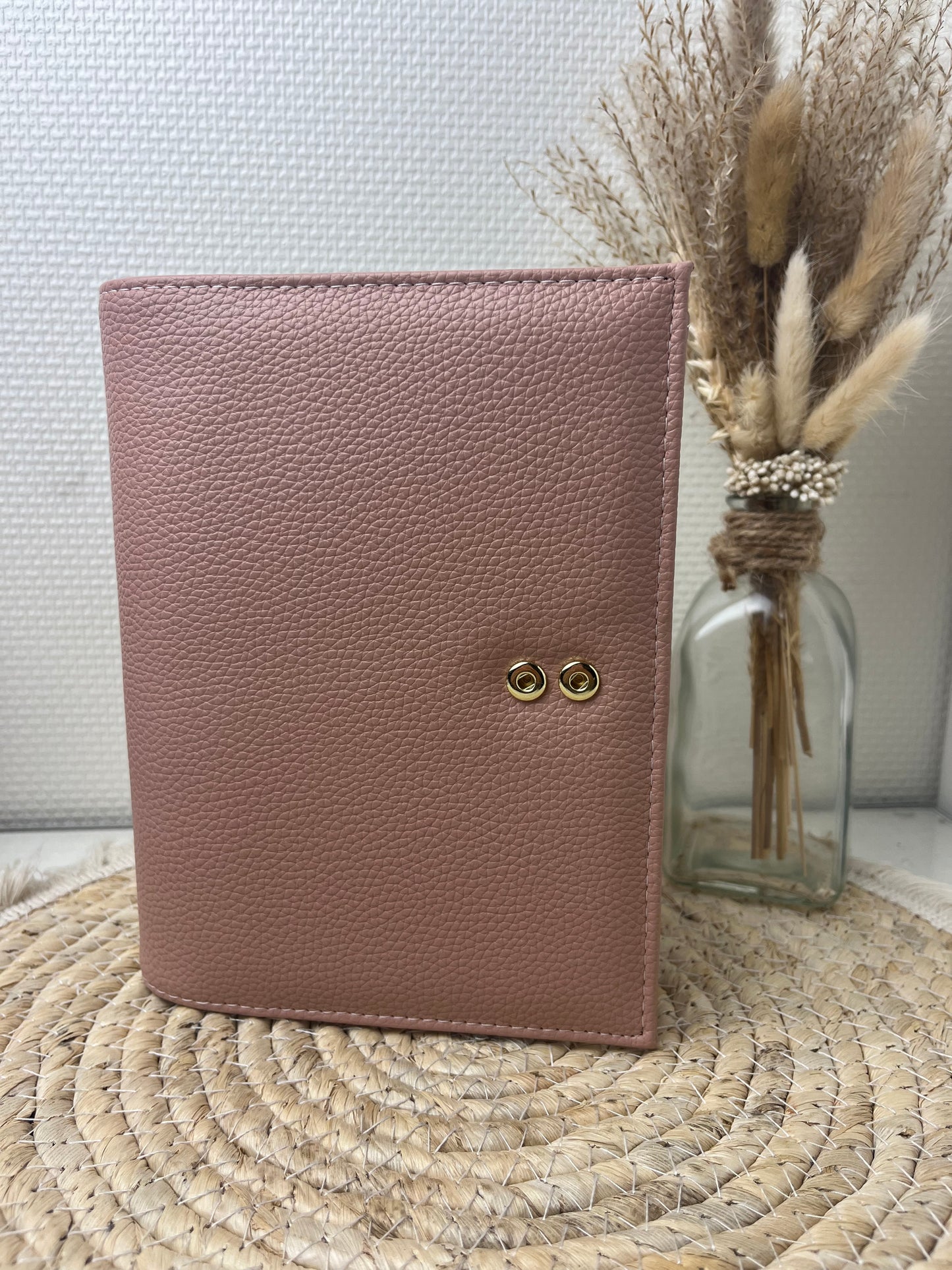 Candy binder oud roze a6