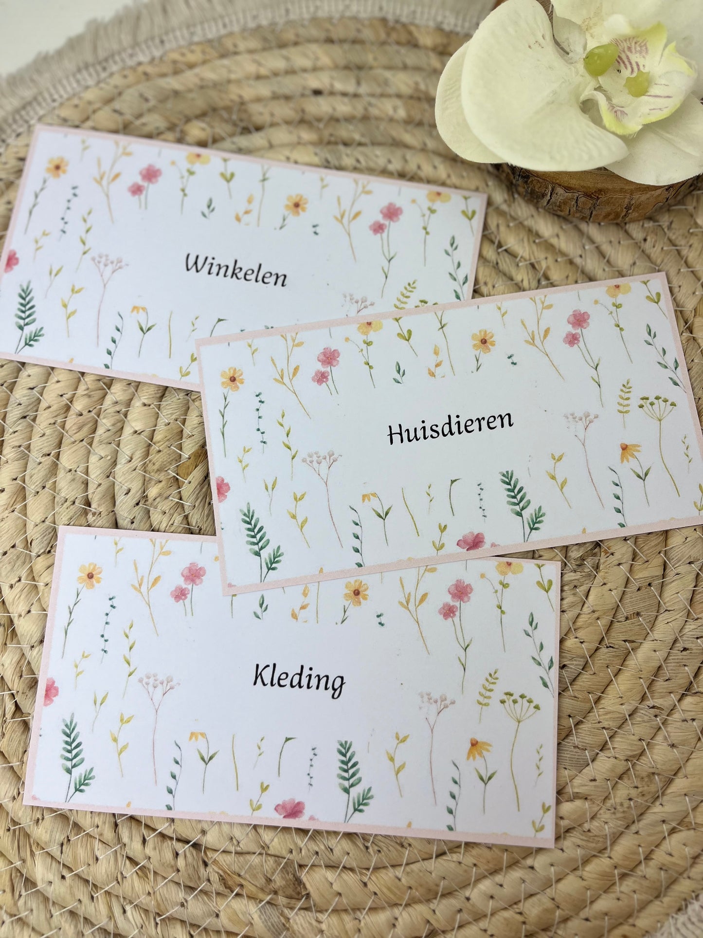 Dashboards bloemen A6