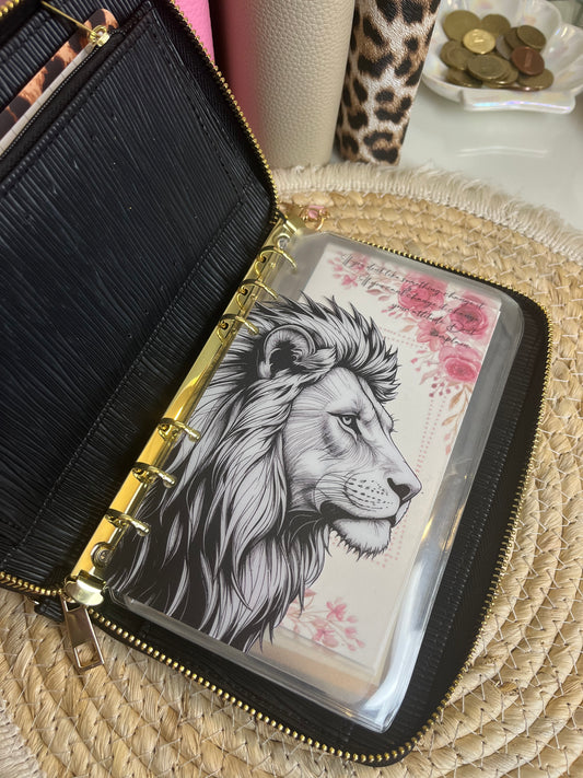 Voorblad / tabblad leeuw