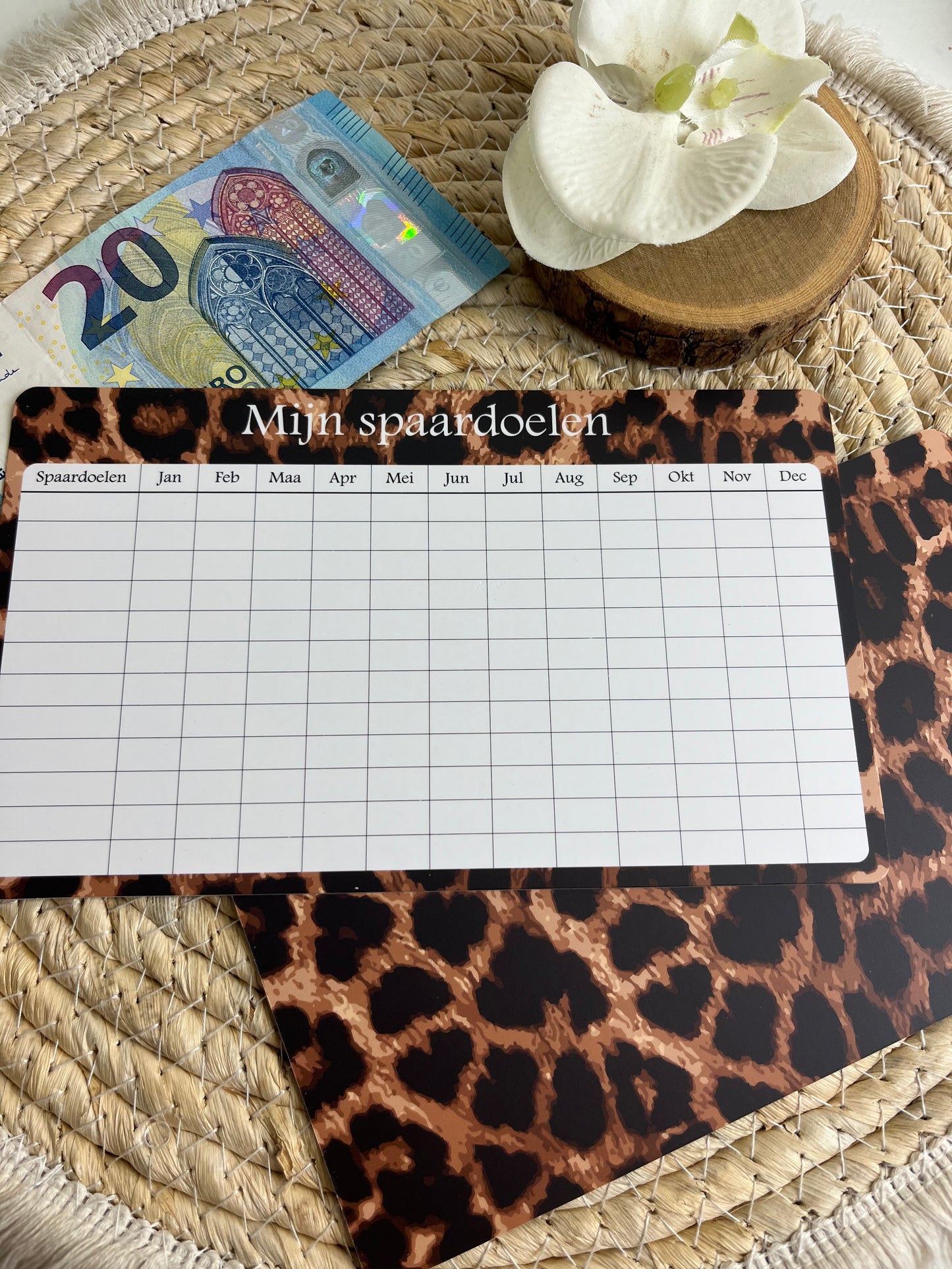 Spaardoelen A5 panter