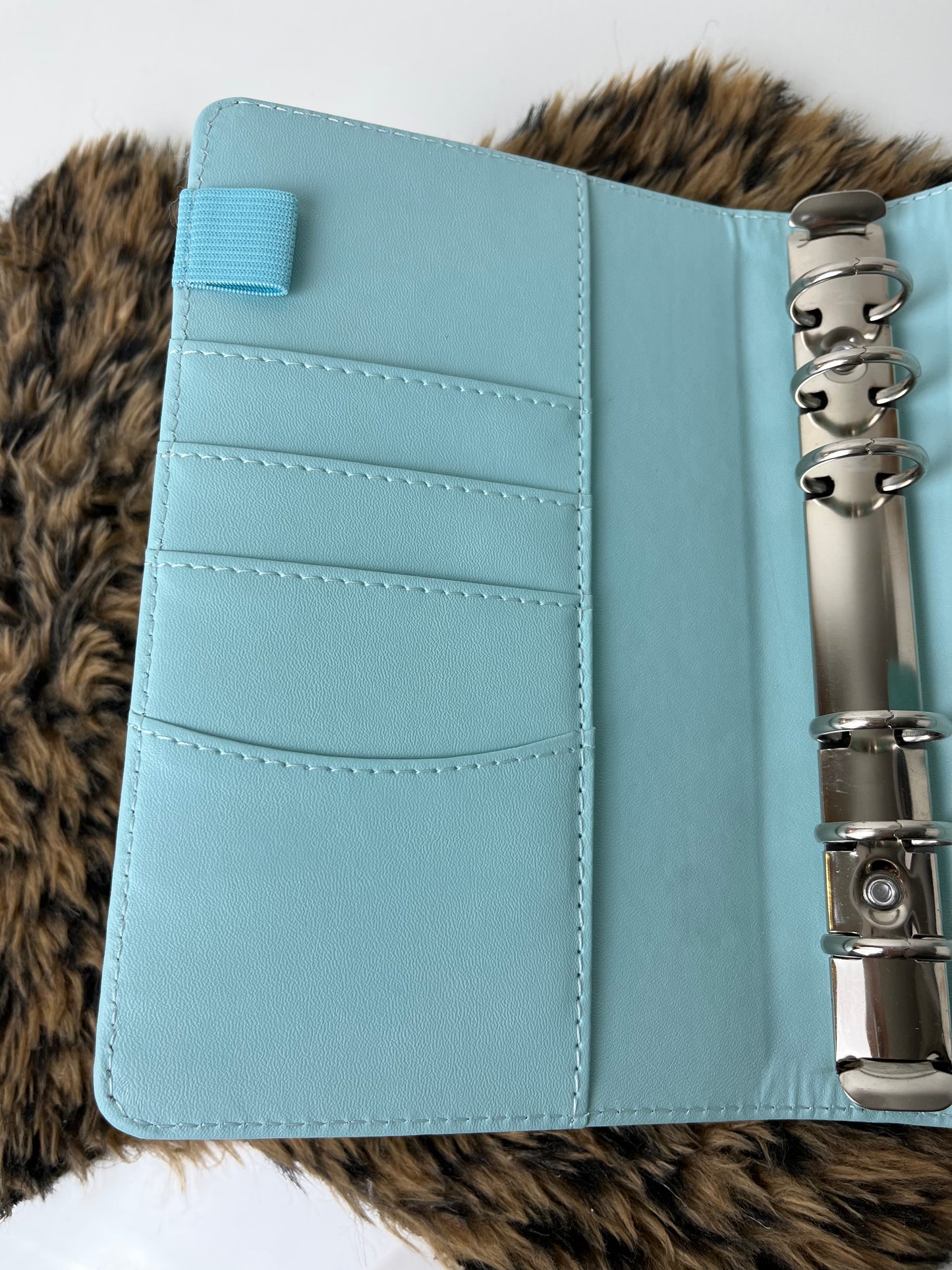 Binder baby blauw