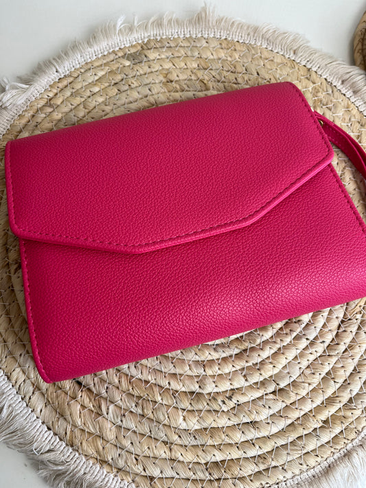 Diva A6 binder fuchsia