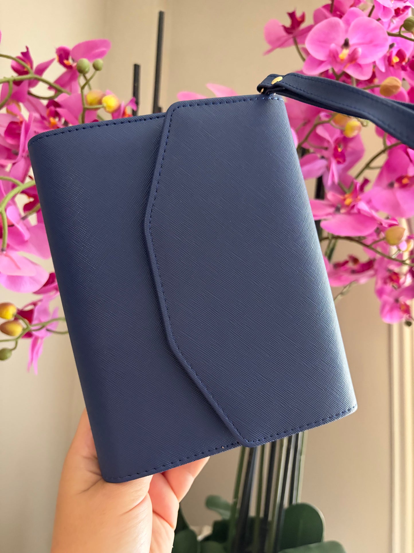 Binder A6 Sunny marine blauw
