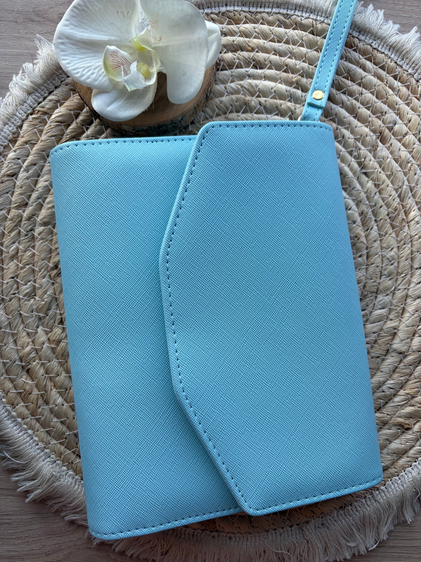 Binder A6 Sunny aqua