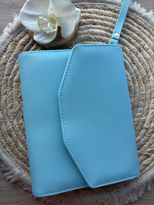 Binder A6 Sunny aqua