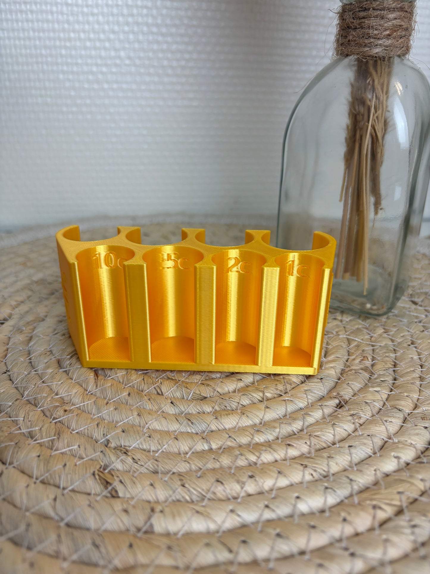 Munt geld organizer goud
