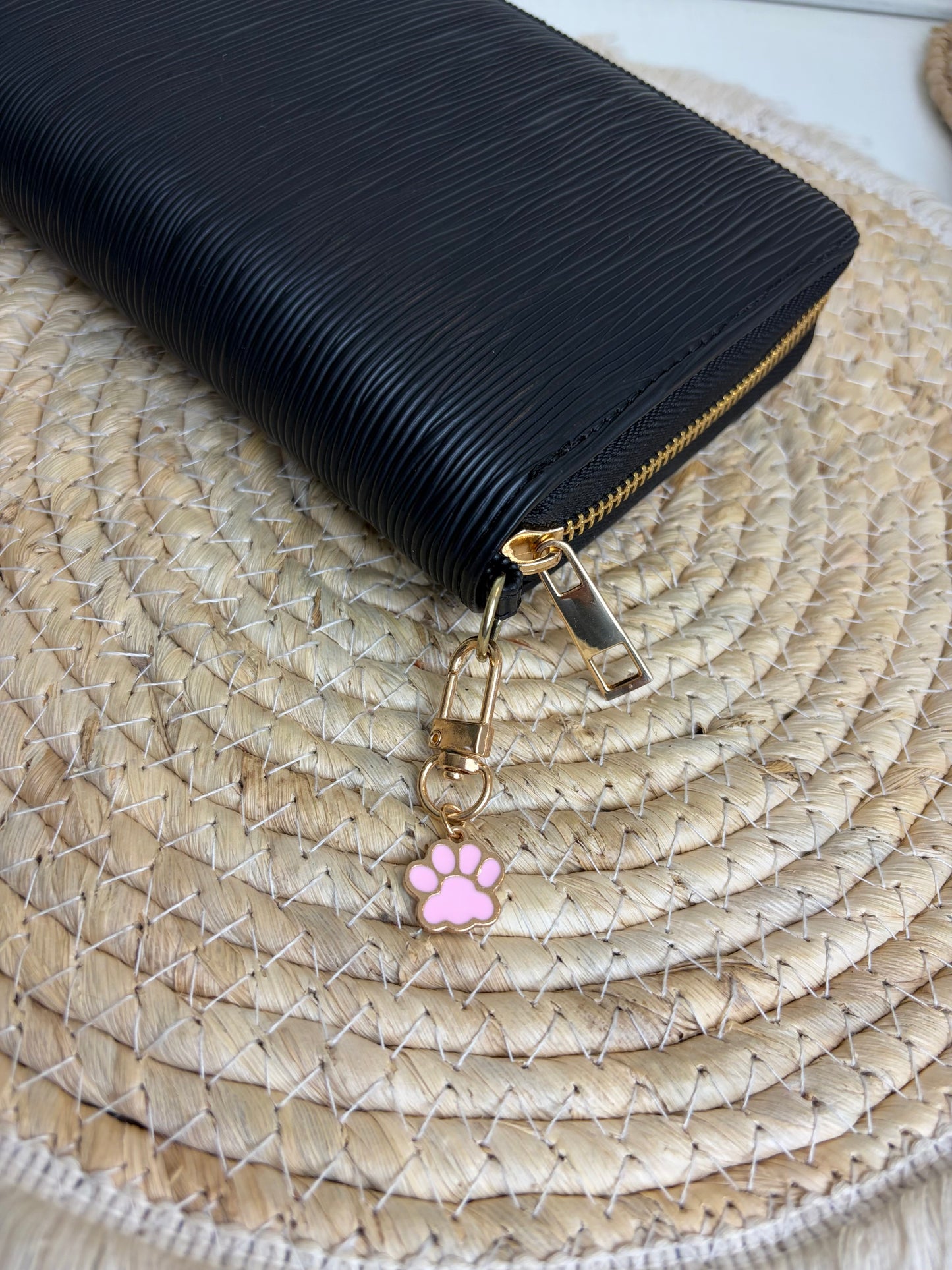 Dierenpootje hanger roze