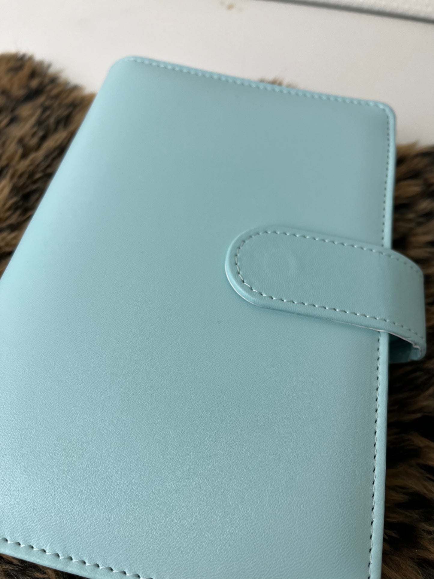 Binder baby blauw