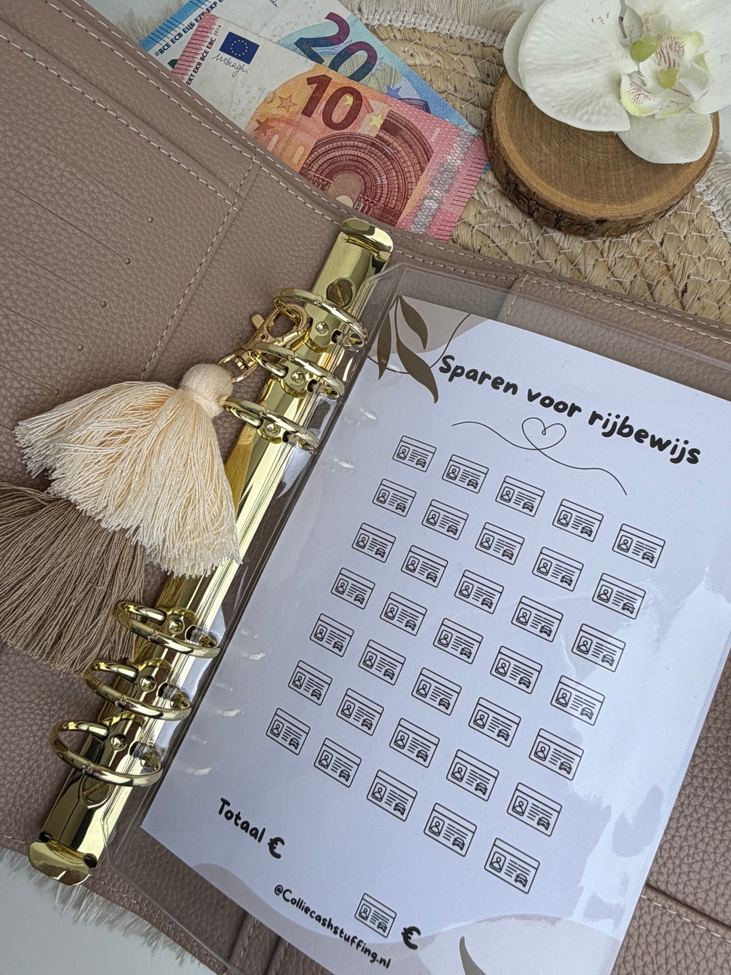 A5 spaarchallenge rijbewijs