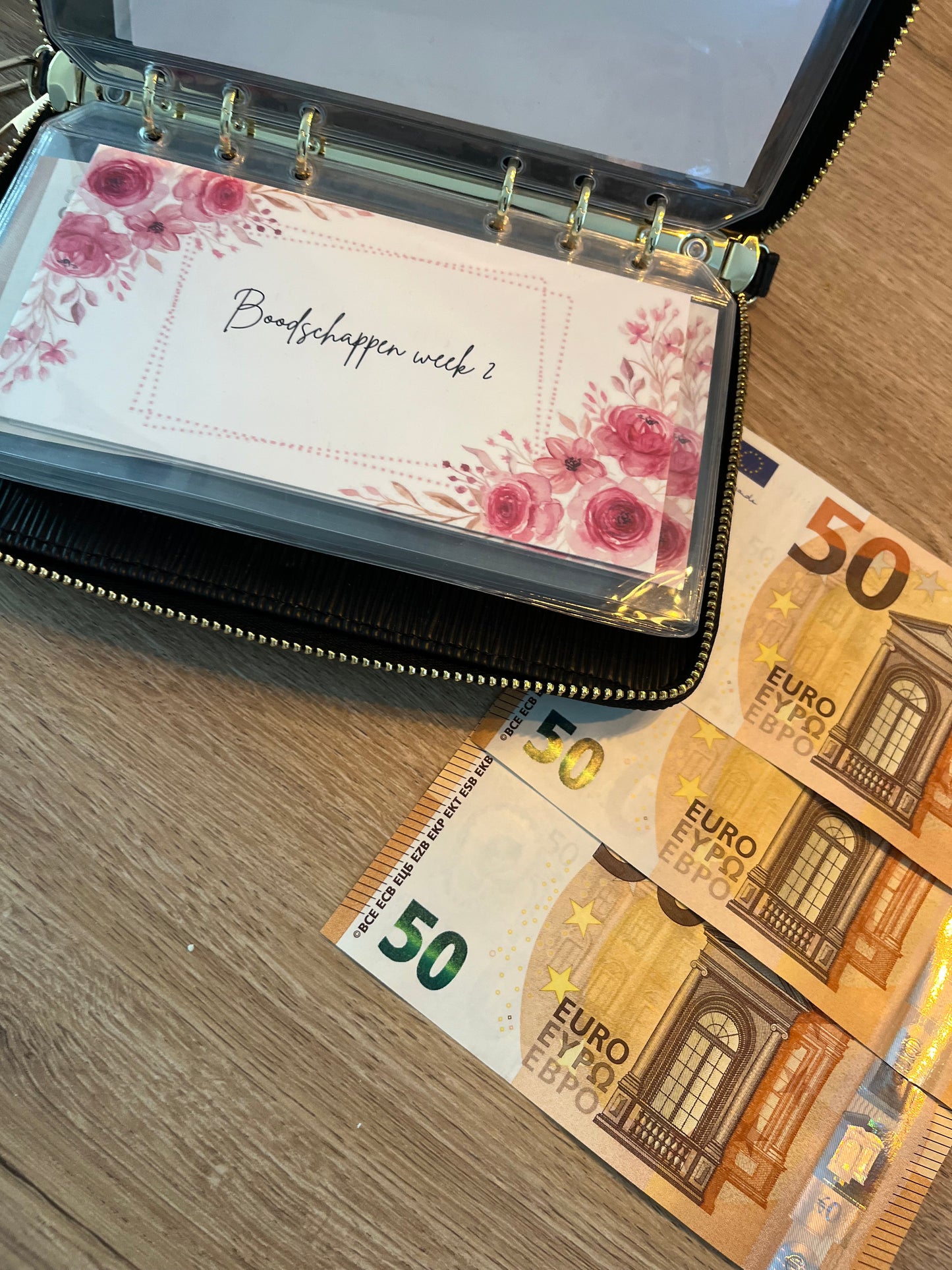 Boodschappen dashboard set flora A6