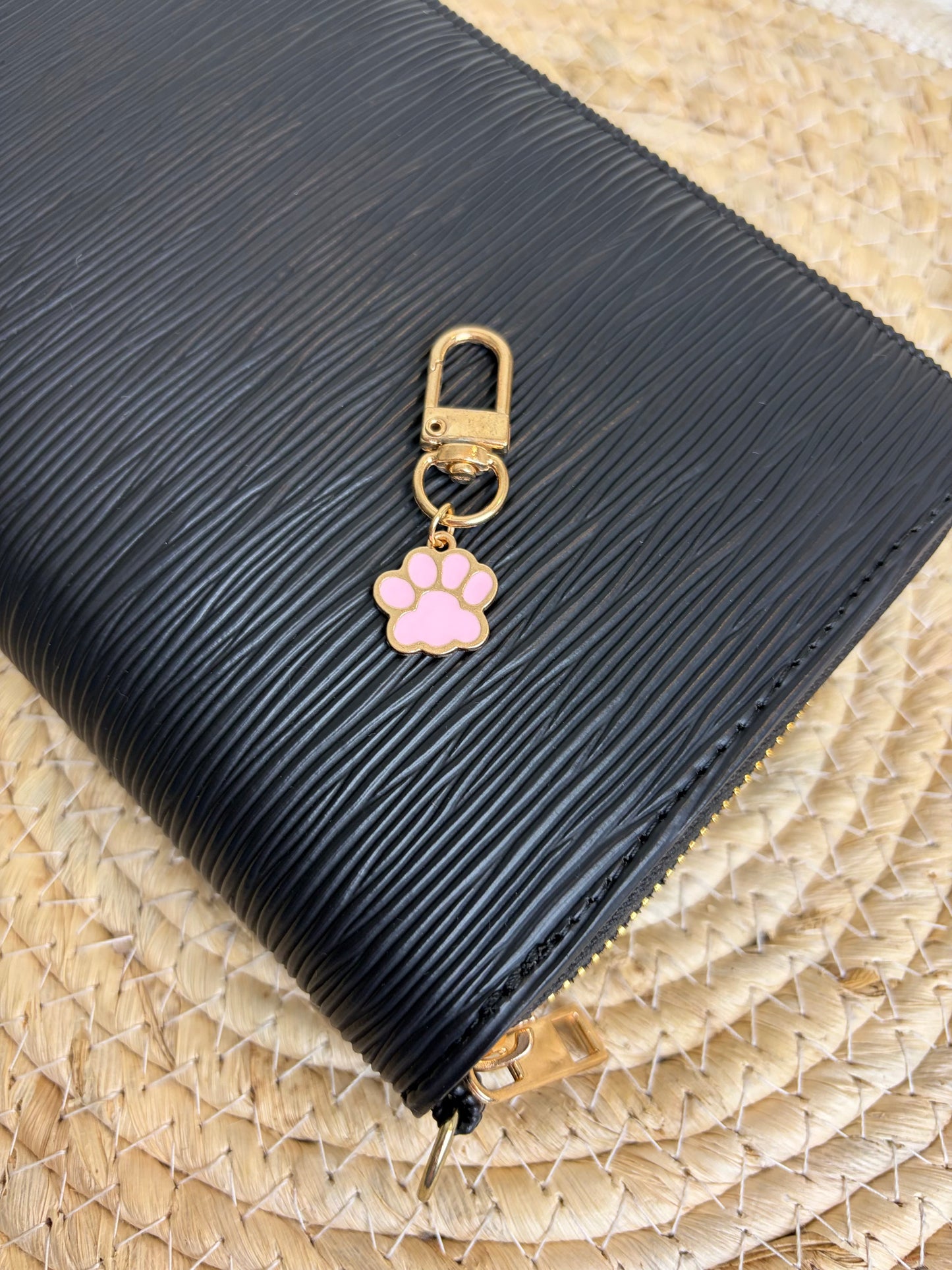 Dierenpootje hanger roze