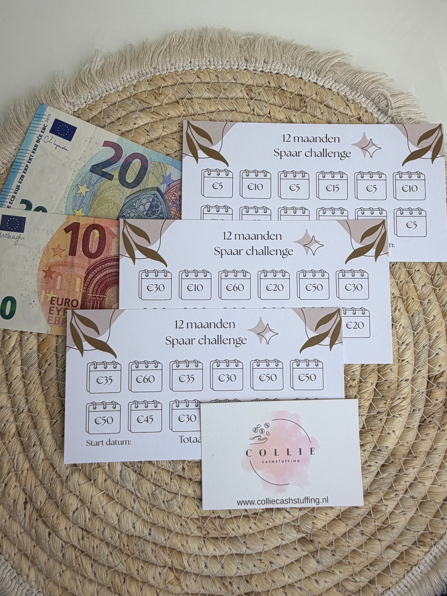 Spaar challenge 12 maanden