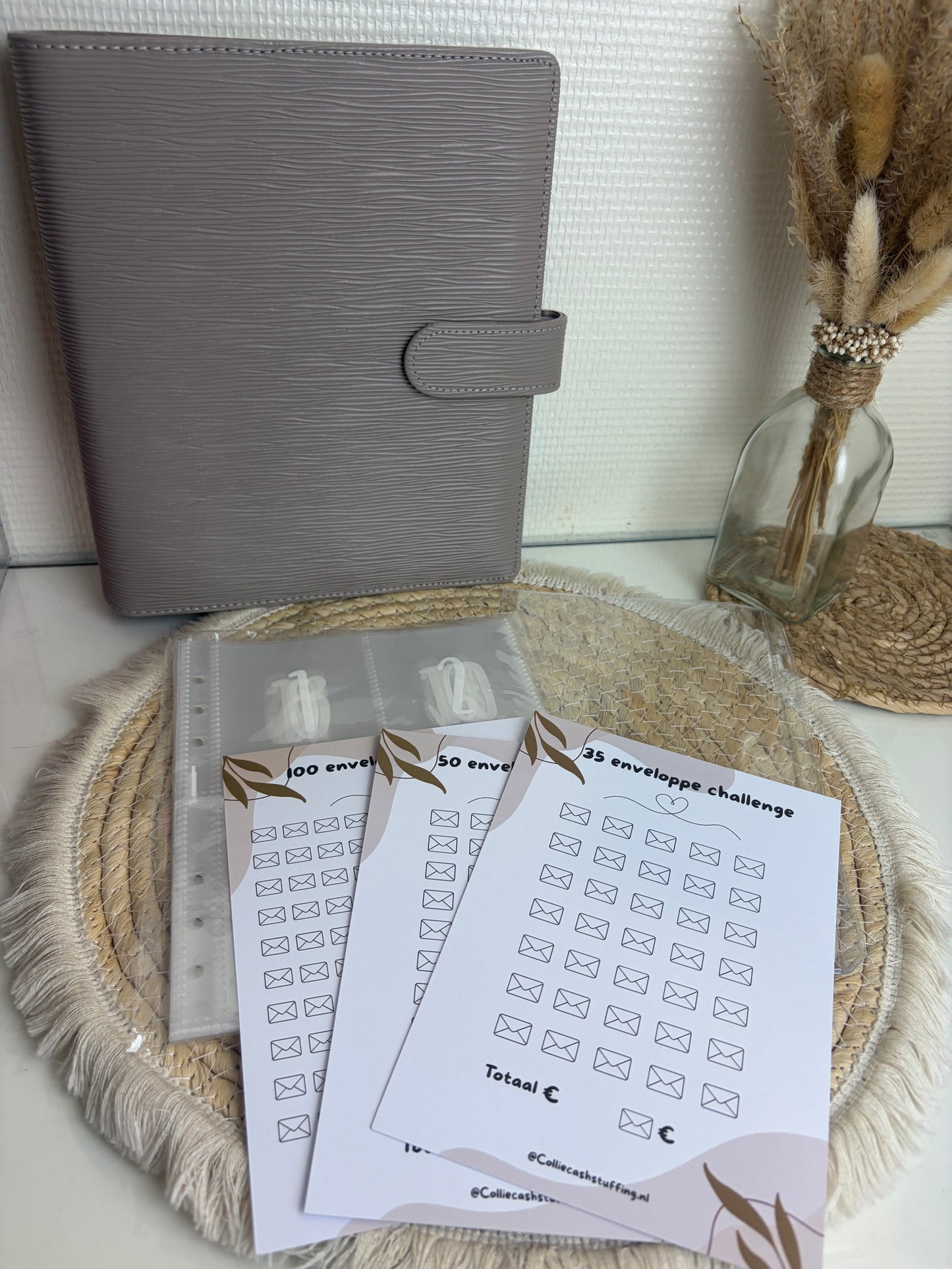 Luxe 100 enveloppe set saffiano
