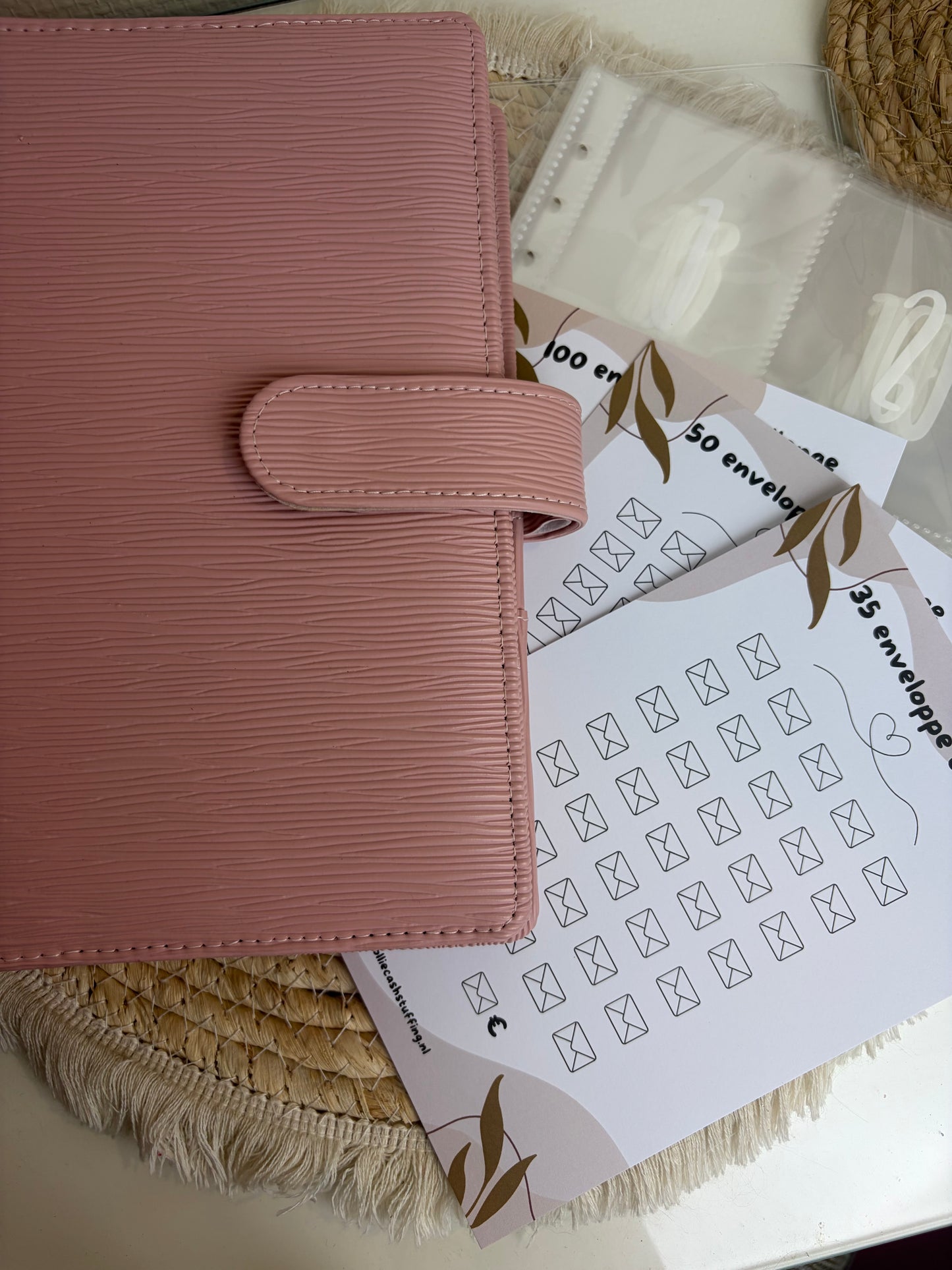 Luxe 100 enveloppe set saffiano