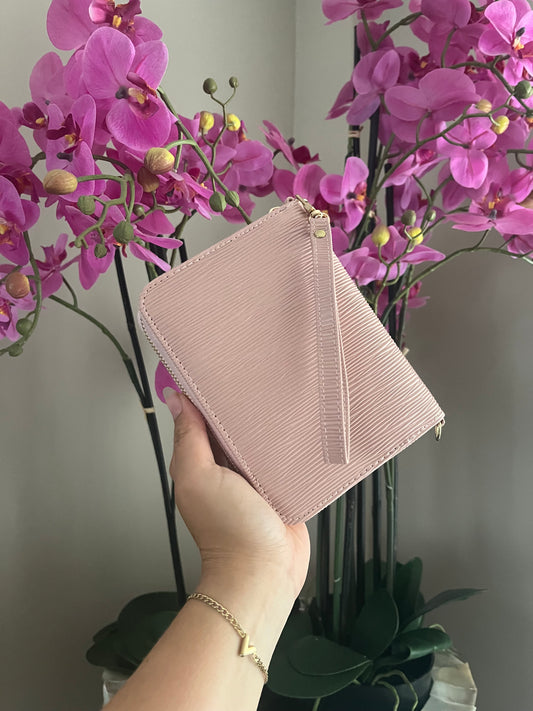 A7 portemonnee binder roze