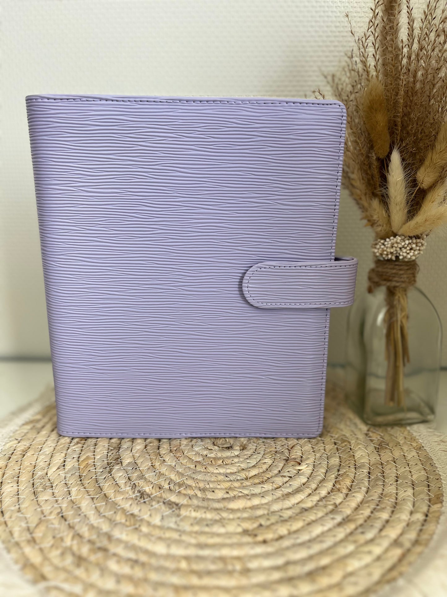 Luxe A5 binder Lila