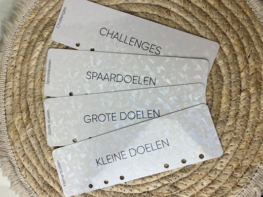 Dividers voor binder