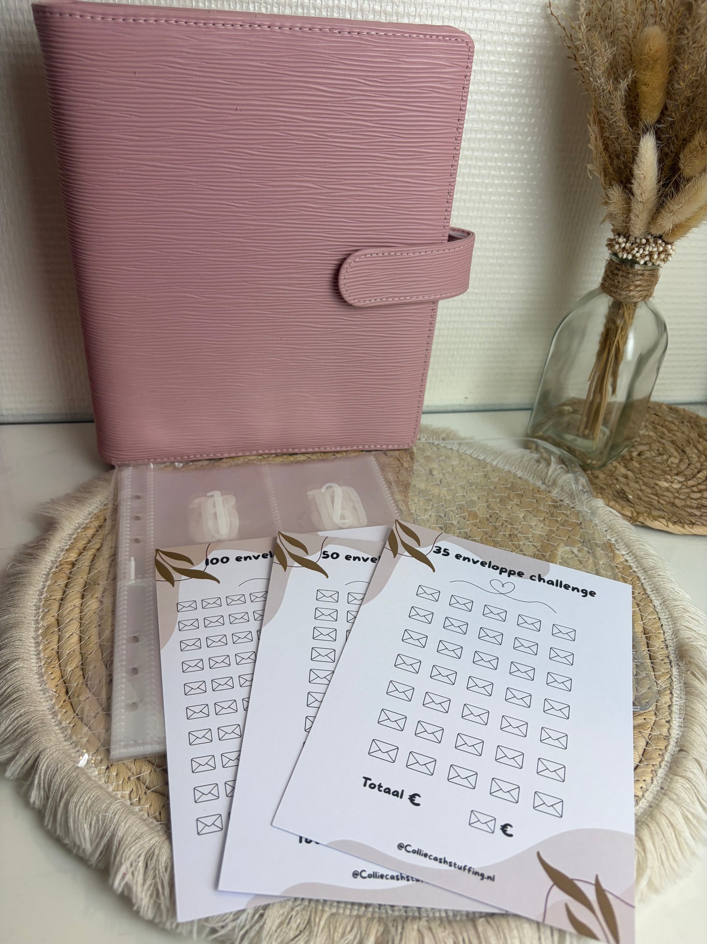 Luxe 100 enveloppe set saffiano