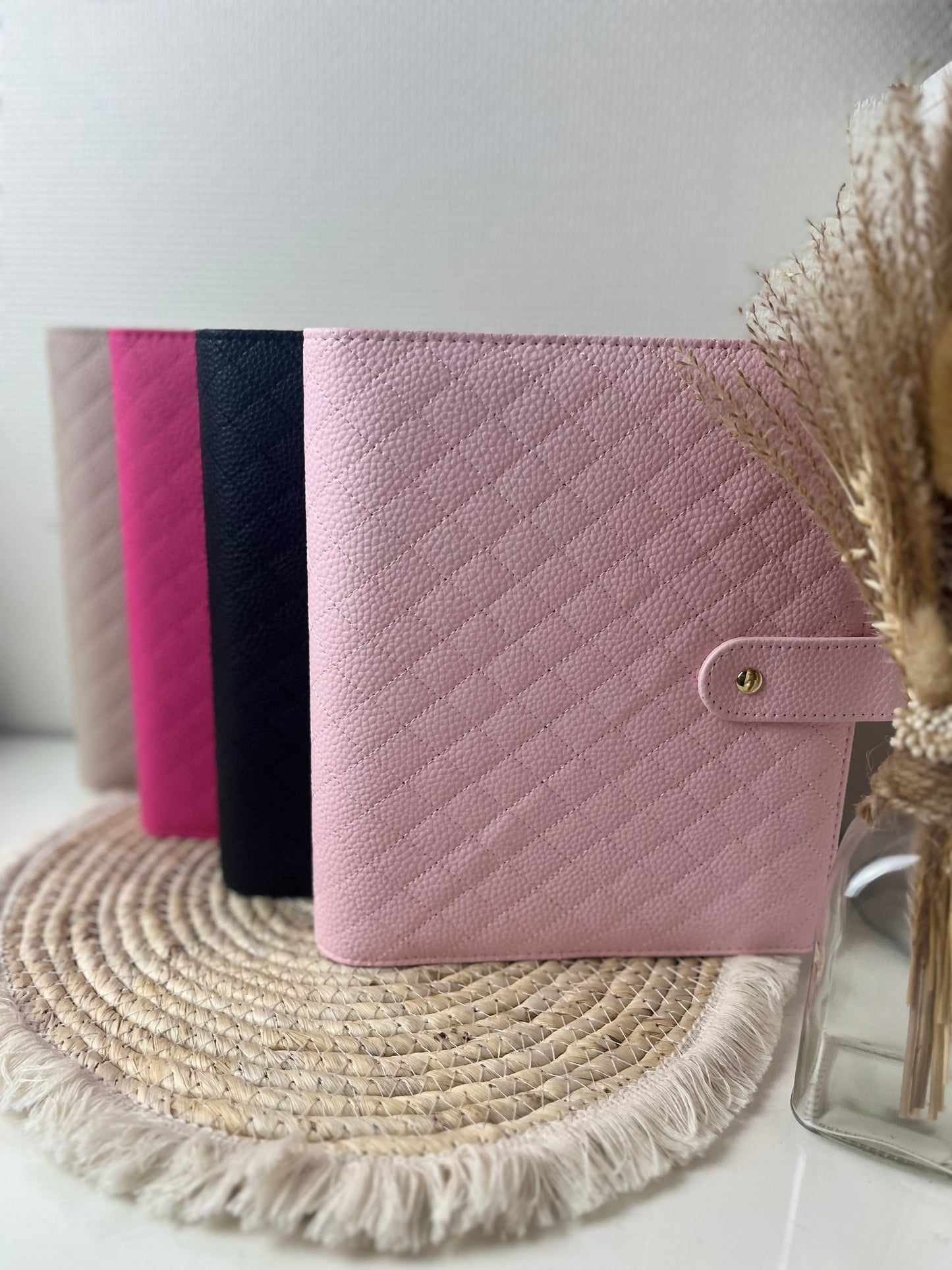 Luxe A5 pebble binder