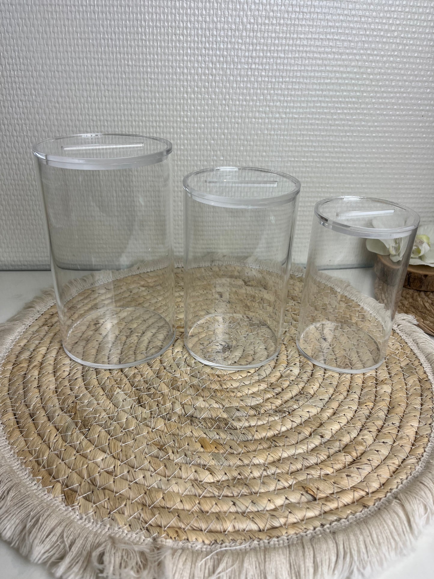 Spaarpot acryl mini