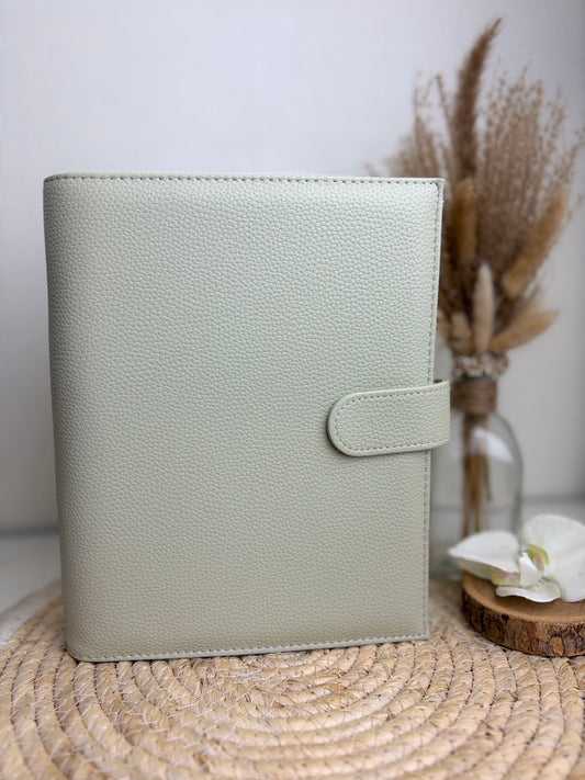 A5 binder dubbele drukknop licht groen