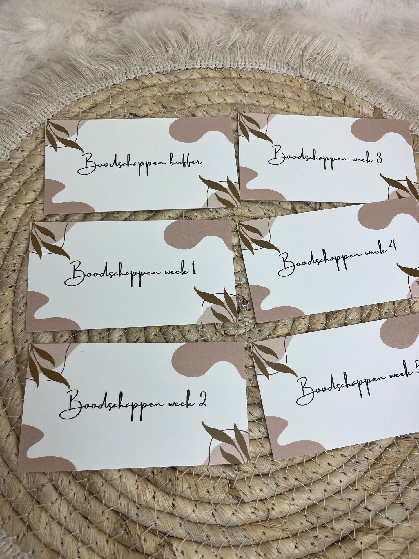 Boodschappen set dashboard japandi A7