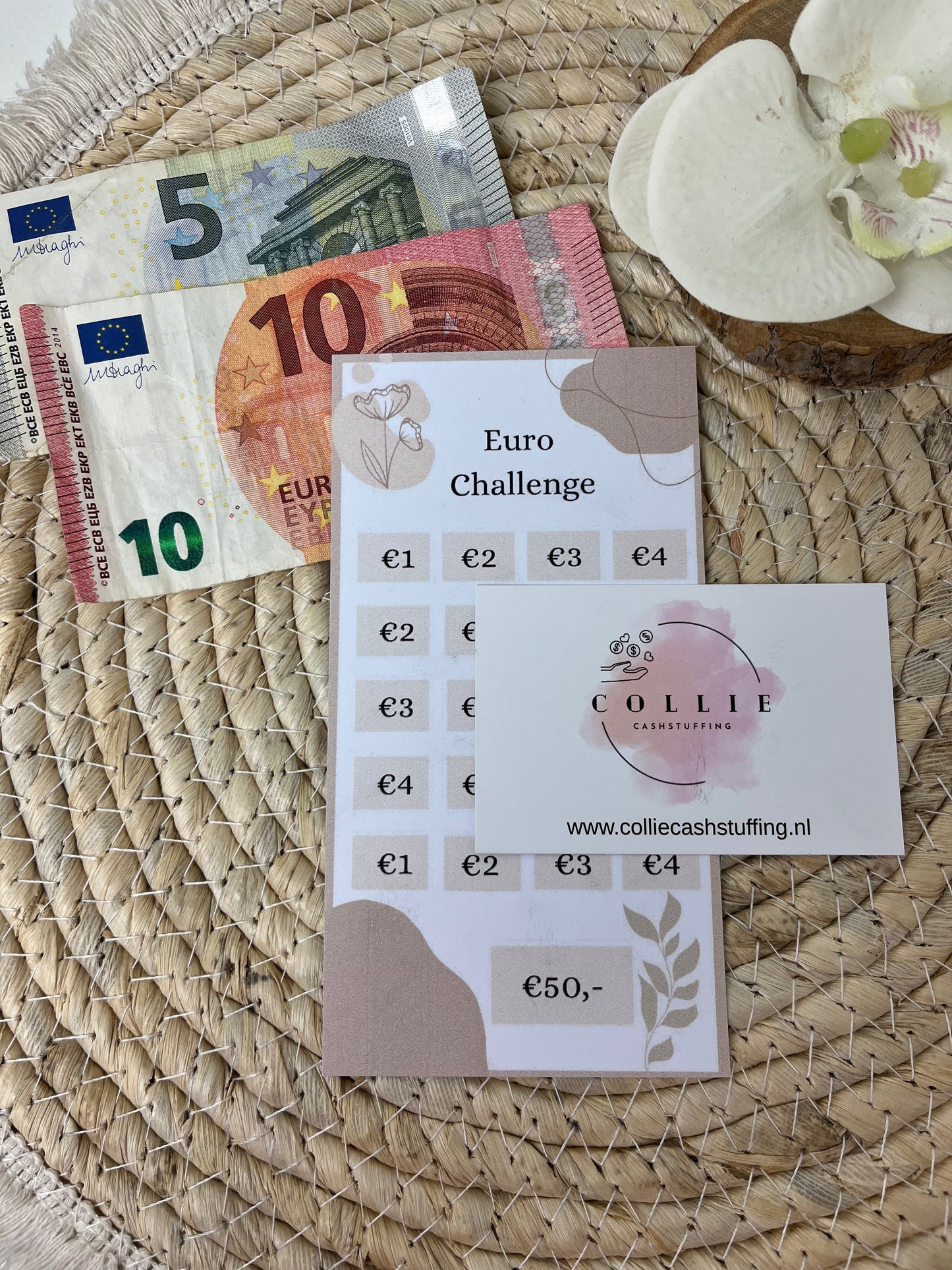 Euro challenge mix €50 Beige