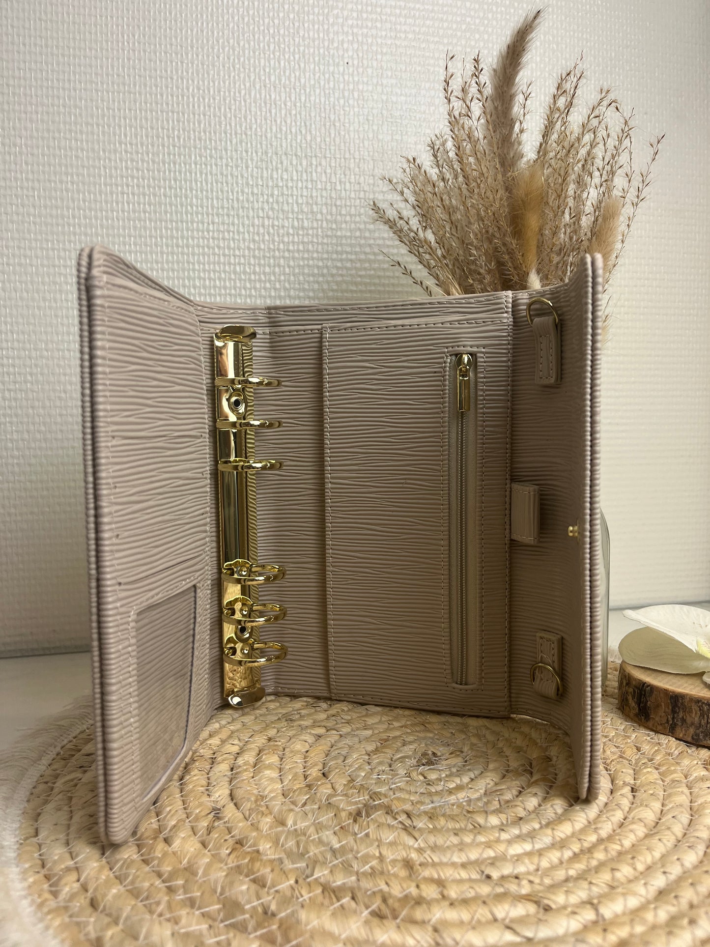 A6 binder dream beige