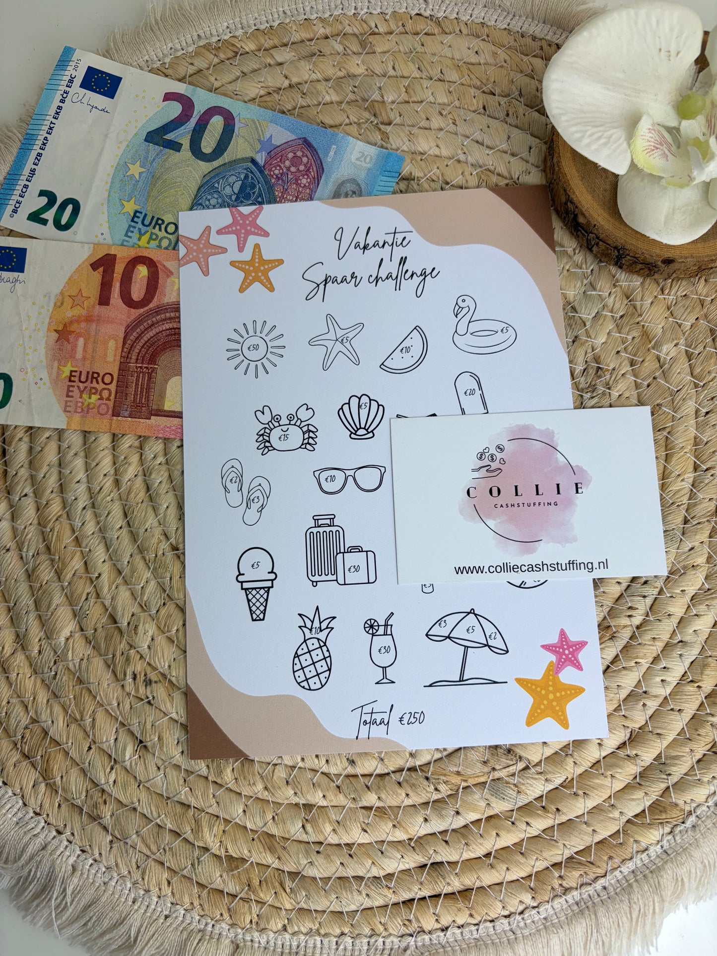 Vakantie challenge A5 afbeeldingen