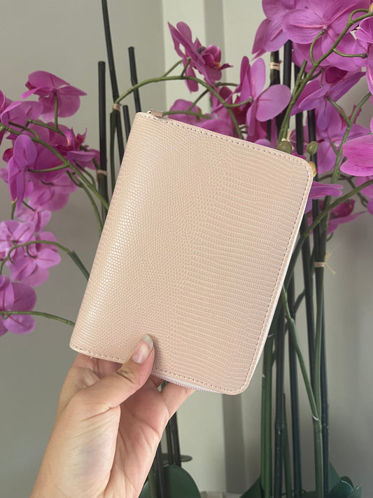 A7 rits binder roze