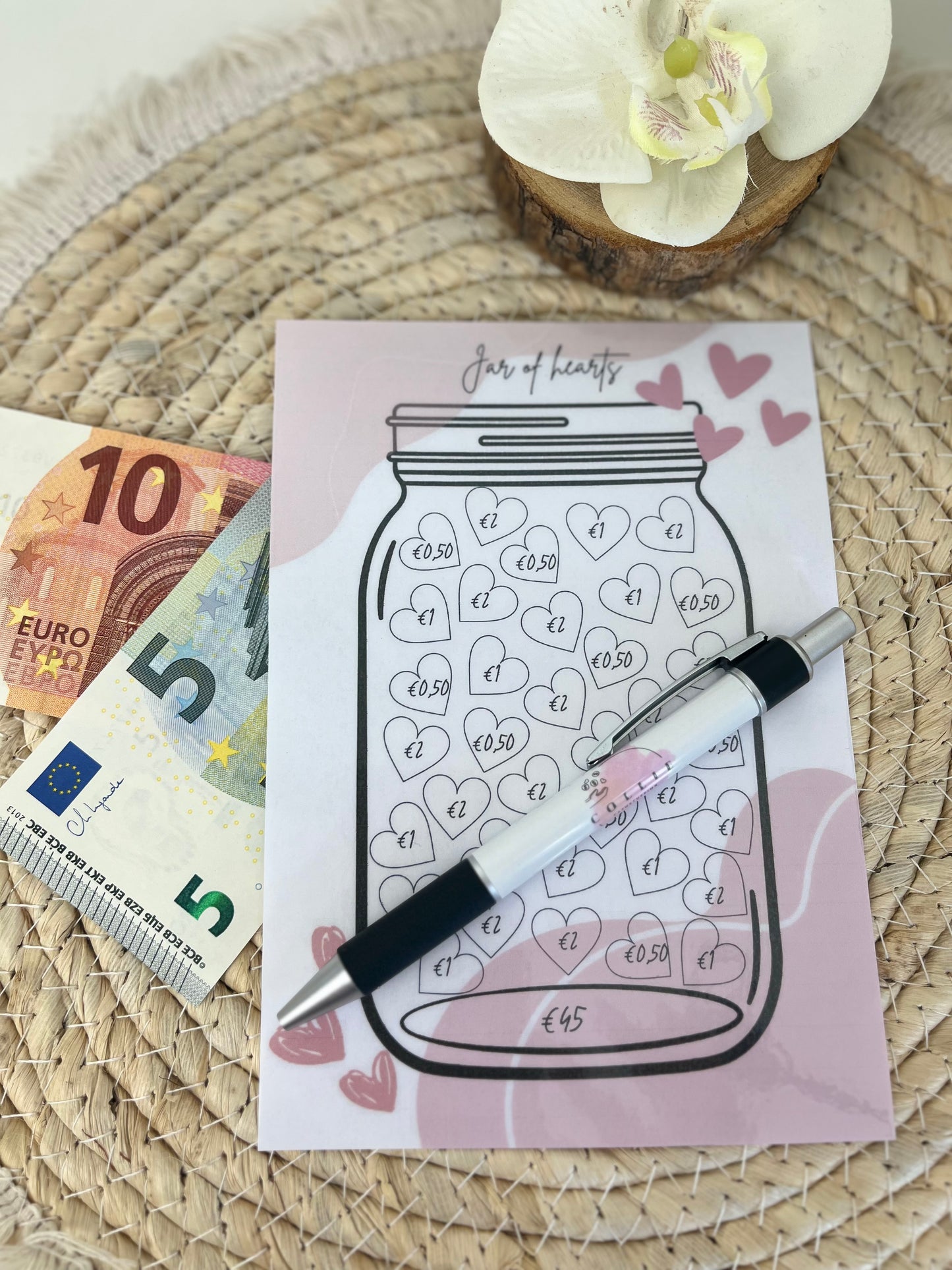 A5 challenge jar of hearts