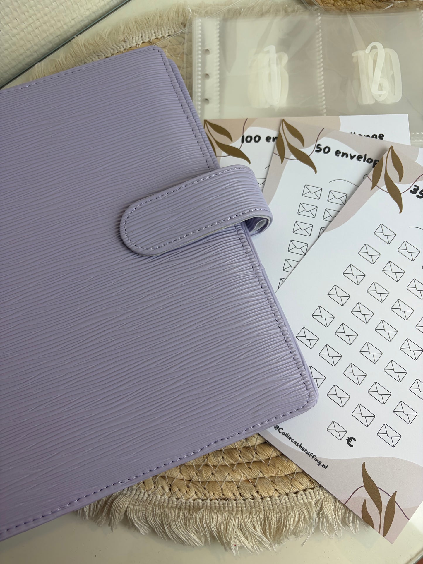 Luxe 100 enveloppe set saffiano