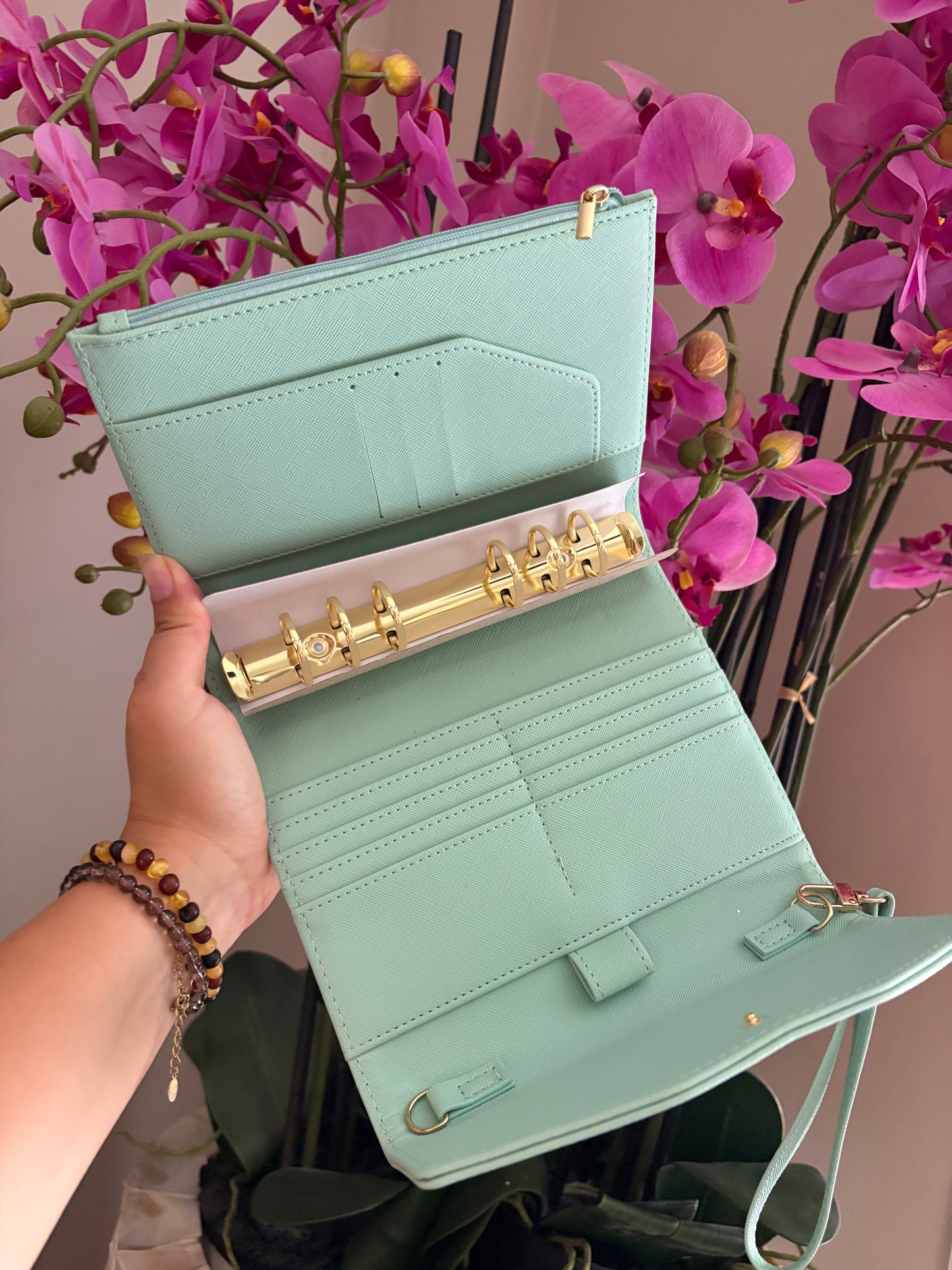 Binder A6 Sunny mint