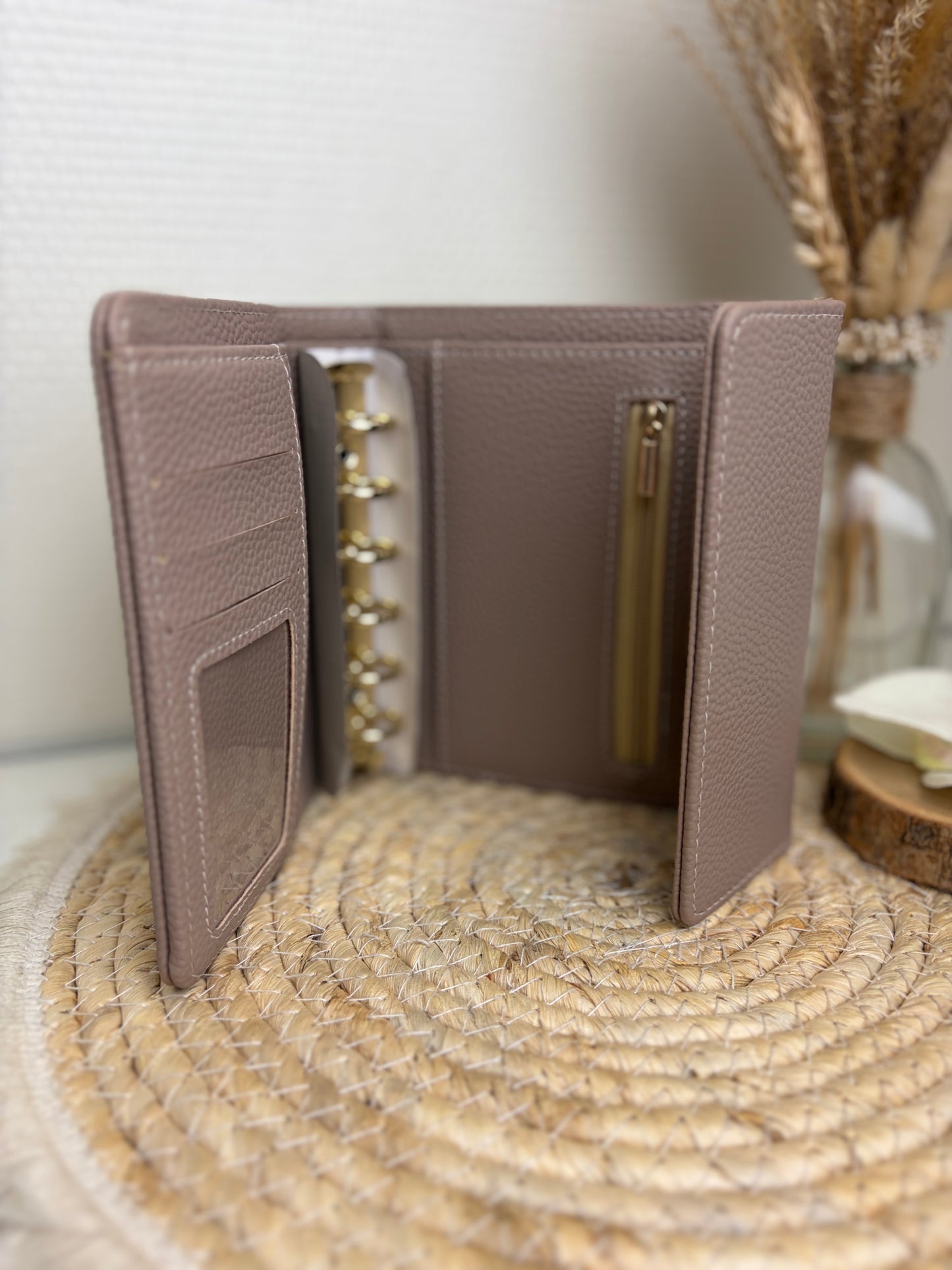 A7 binder classic taupe