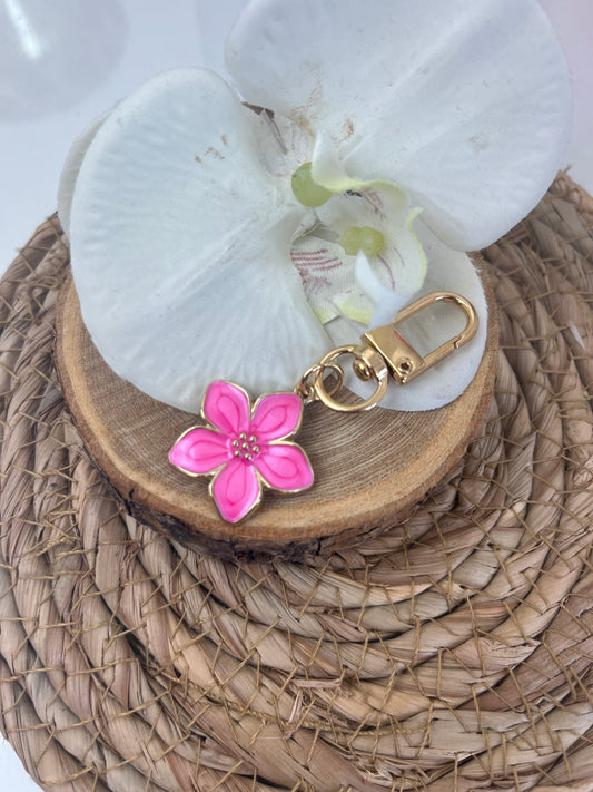 Hanger Knal roze bloemetje
