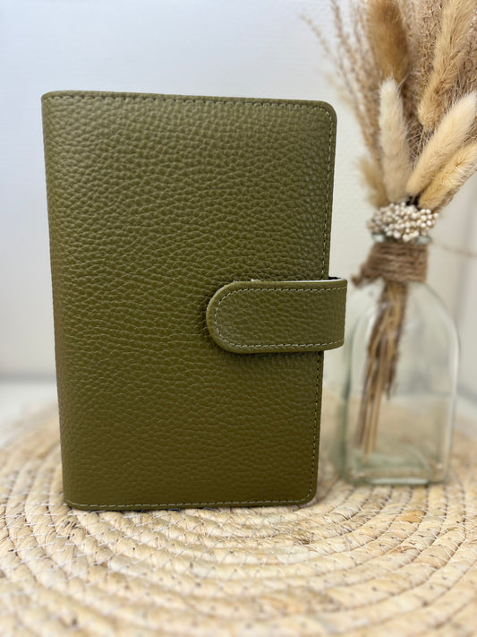 Binder Elegance army green A6