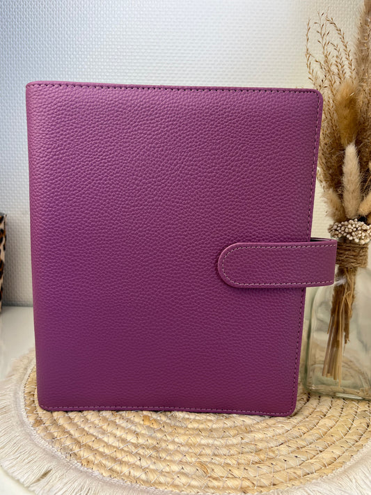 A5 Elegance binder paars