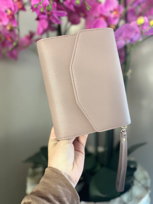 Diva A6 binder chocolate