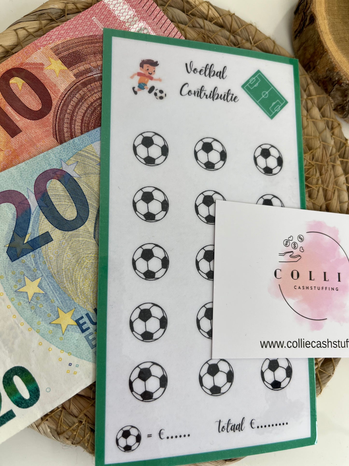 Voetbal contributie challenge