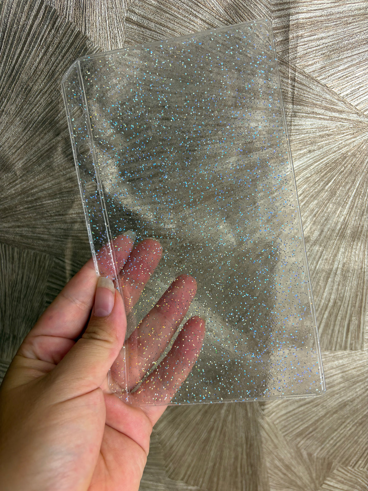 A6 cash enveloppe glitter