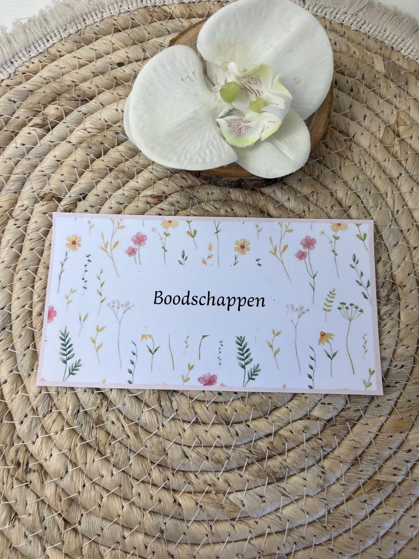 Dashboards bloemen A6