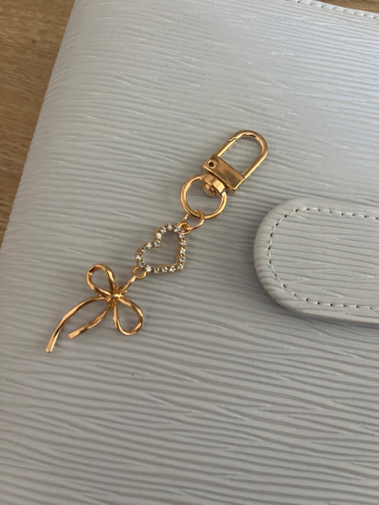 Hanger hartje diamant