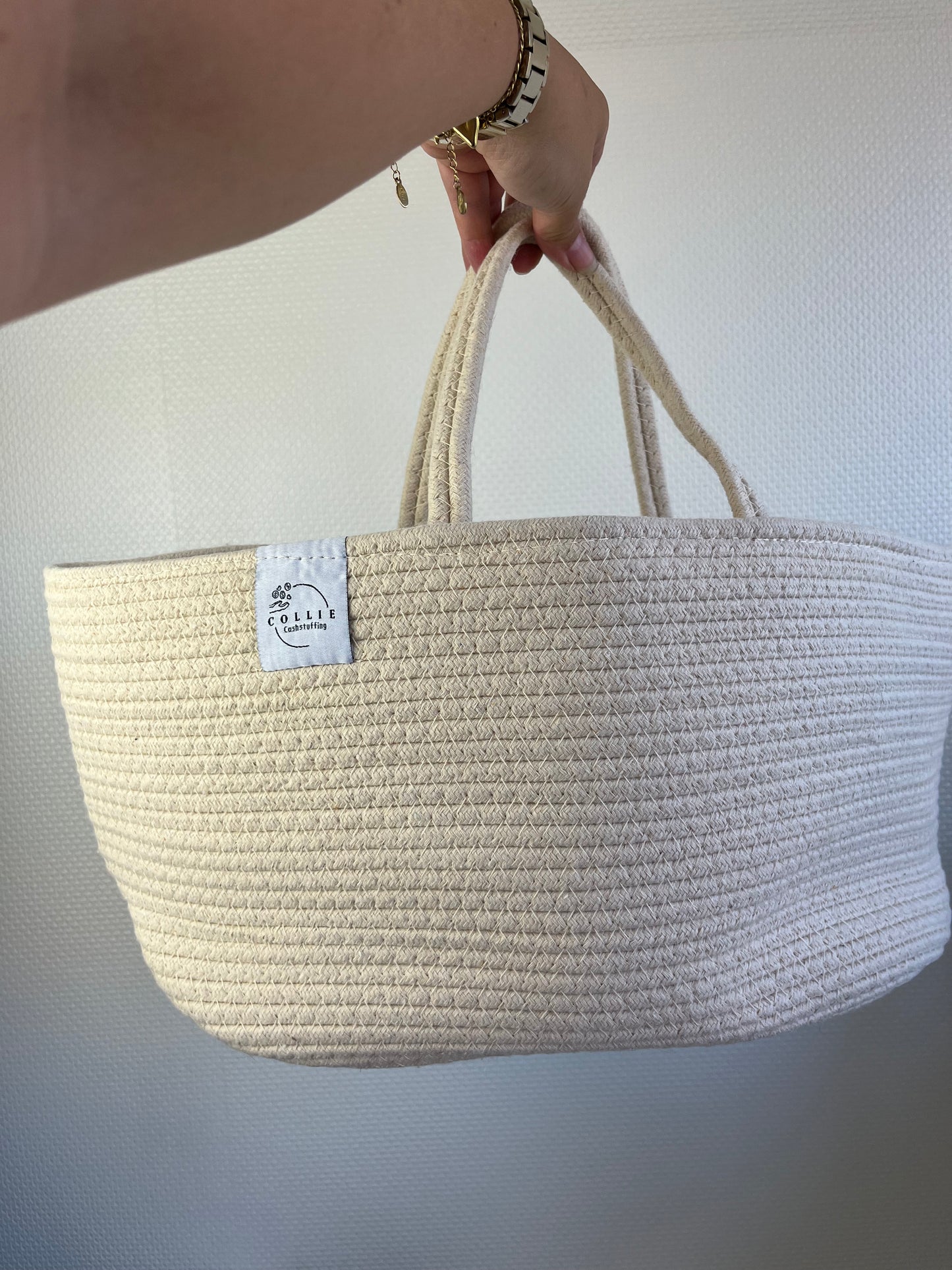 Budget basket/mand Cream