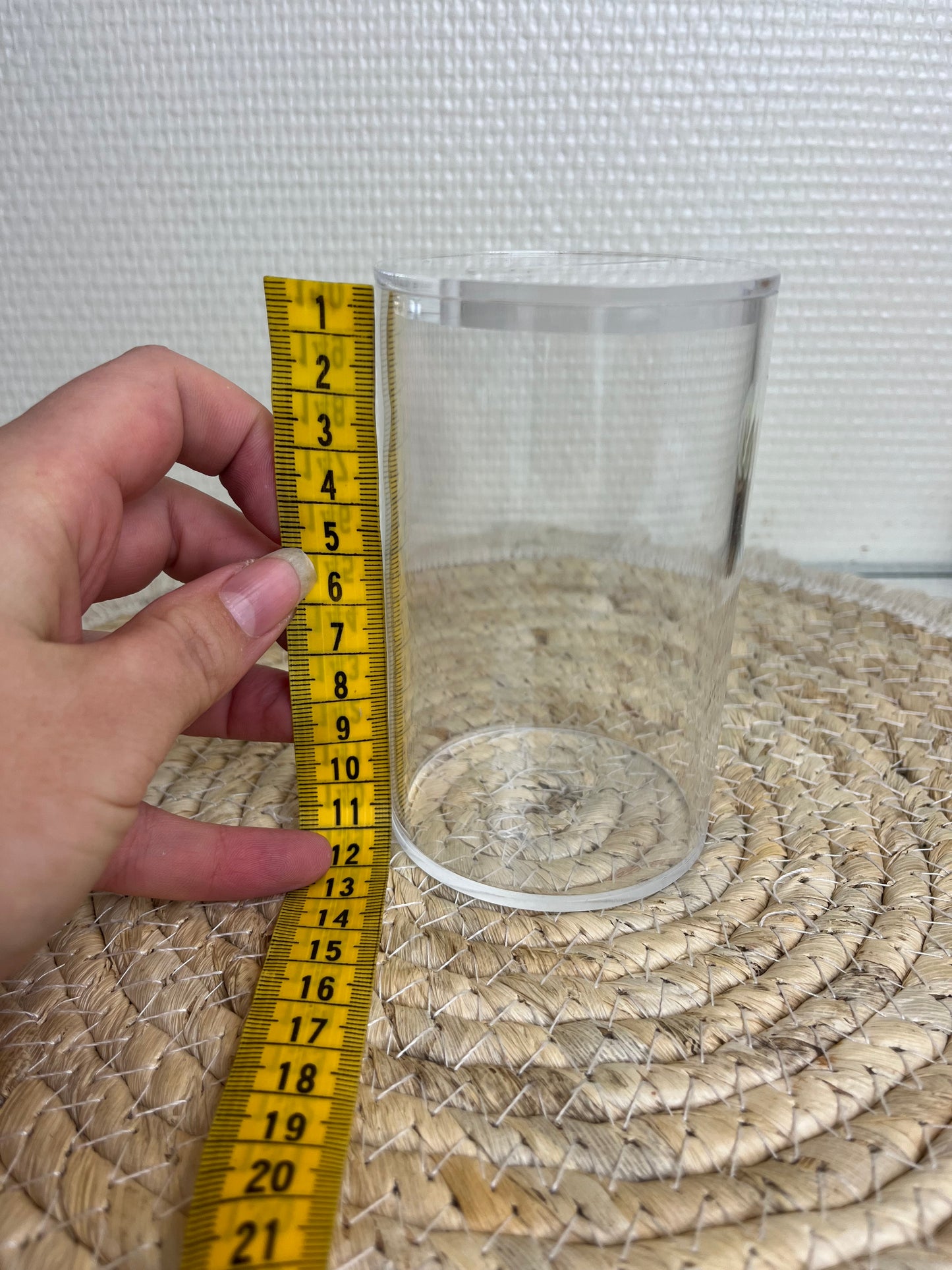 Spaarpot acryl mini