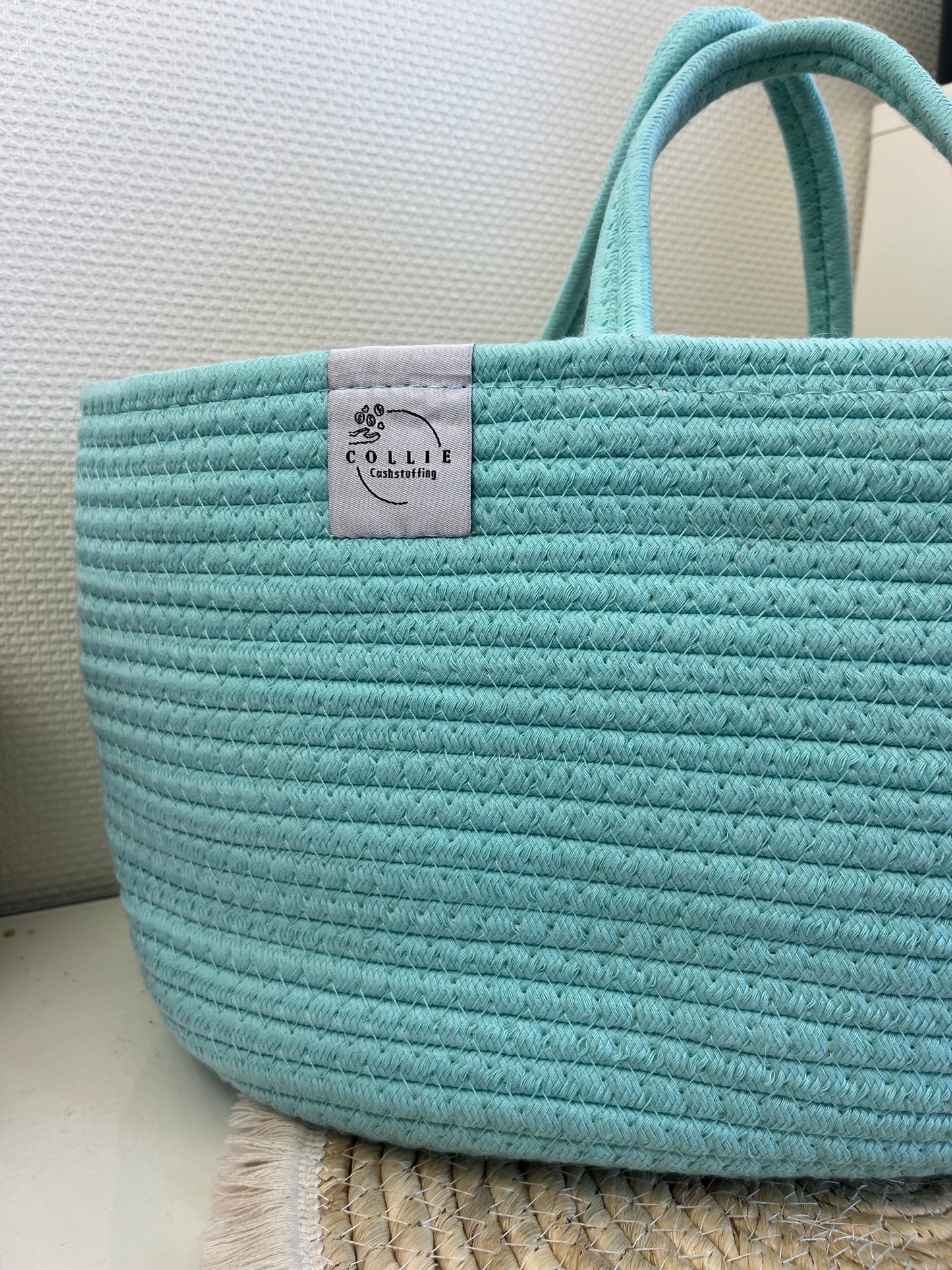 Budget basket/mand blauw