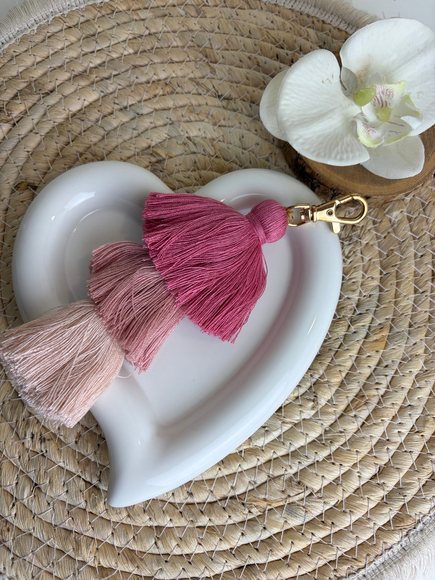 Hanger boho roze