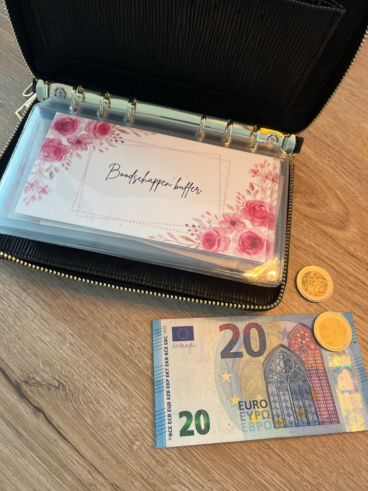 Boodschappen dashboard set flora A6